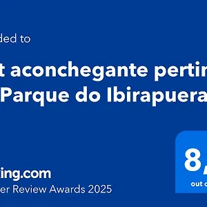 Apartamento Flat Aconchegante Pertinho Do Parque Do Ibirapuera, São Paulo
